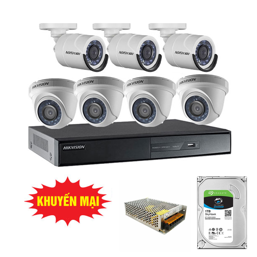 Trọn bộ Camera 7 mắt