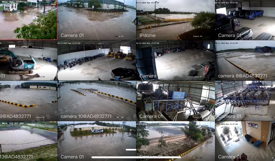 Lắp đặt hệ thống camera và wifi cho nhà máy VICO Quảng Trị
